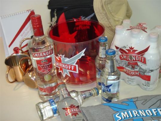 smirnoff hamper